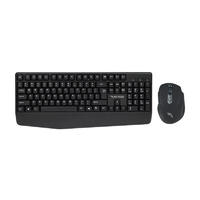 Ergonomic multimedia wireless combo keyboard and mouse for PC customized wireless combo computer accessories
