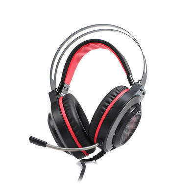 2.4G USB professional retractable headband with back light gaming headset headphone for gaming player